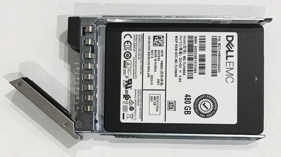 SERVER SSD 480GB SATA RI 2.5”/512E G14-G15 400-AXTV DELL