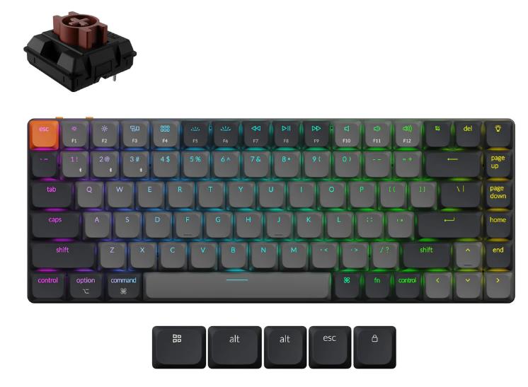 Klaviatuur WRL K3 RGB/BLACK K3X-B3 KEYCHRON