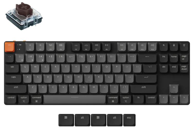 Klaviatuur WRL K1/BLACK K1X-A3 KEYCHRON