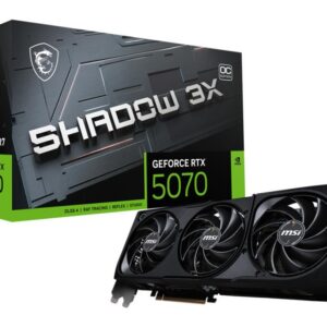 Videokaart|MSI|NVIDIA GeForce RTX 5070|12 GB|GDDR7|192 bit|PCIE 5.0 1...