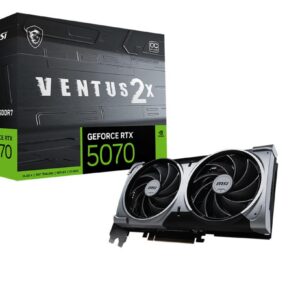 Videokaart|MSI|NVIDIA GeForce RTX 5070|12 GB|GDDR7|192 bit|PCIE 5.0 1...