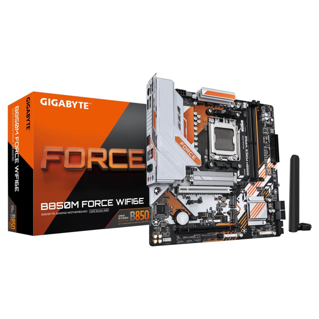Emaplaat|GIGABYTE|AMD B850|SAM5|Micro-ATX|Memory DDR5|Memory slots 2|B8&...