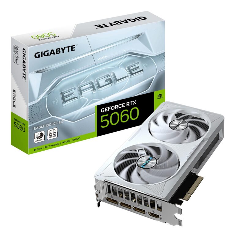 Videokaart|GIGABYTE|NVIDIA GeForce RTX 5060|8 GB|GDDR7|128 bit|PCIE 5&#8...