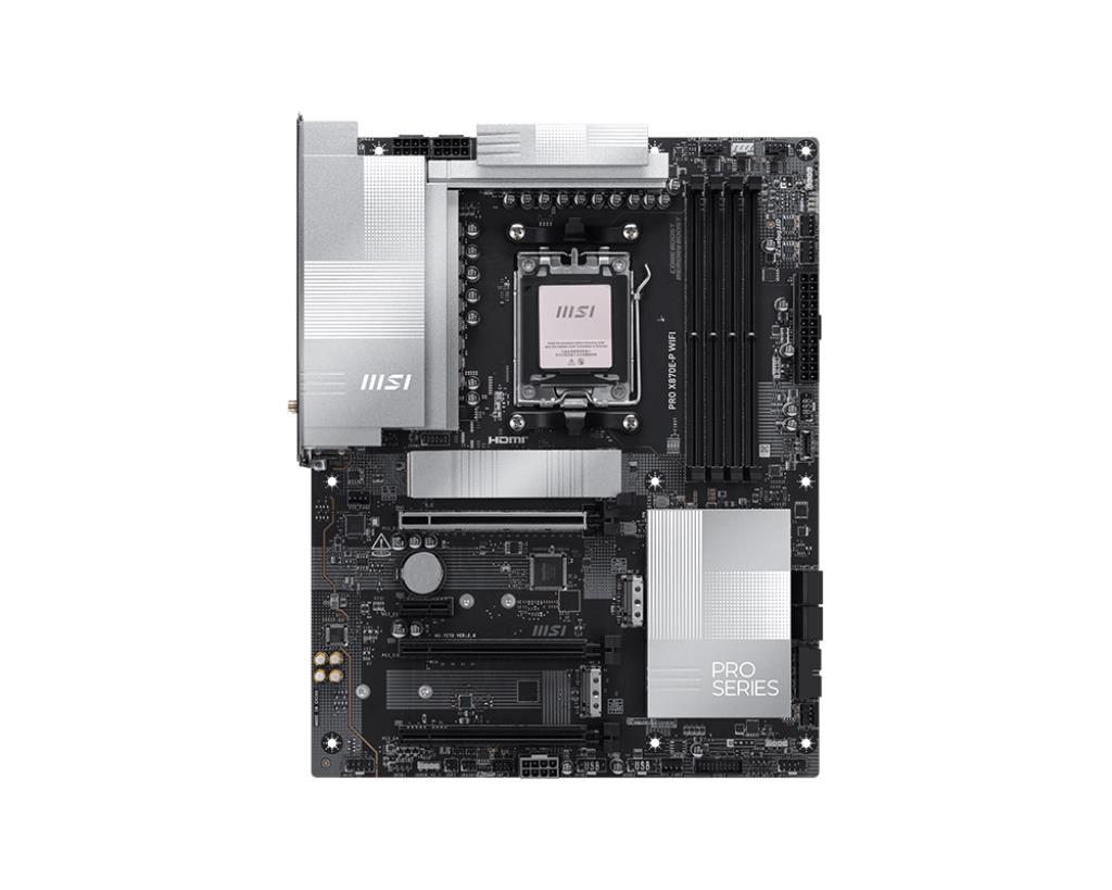 Emaplaat|MSI|AMD X870E|SAM5|ATX|Memory DDR5|Memory slots 4|PROX870E-PWIFI