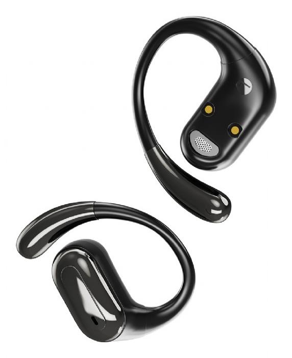 KÕRVAKLAPID BLUETOOTH OPEN EAR/TWS BLACK OWS-01-BK GEMBIRD