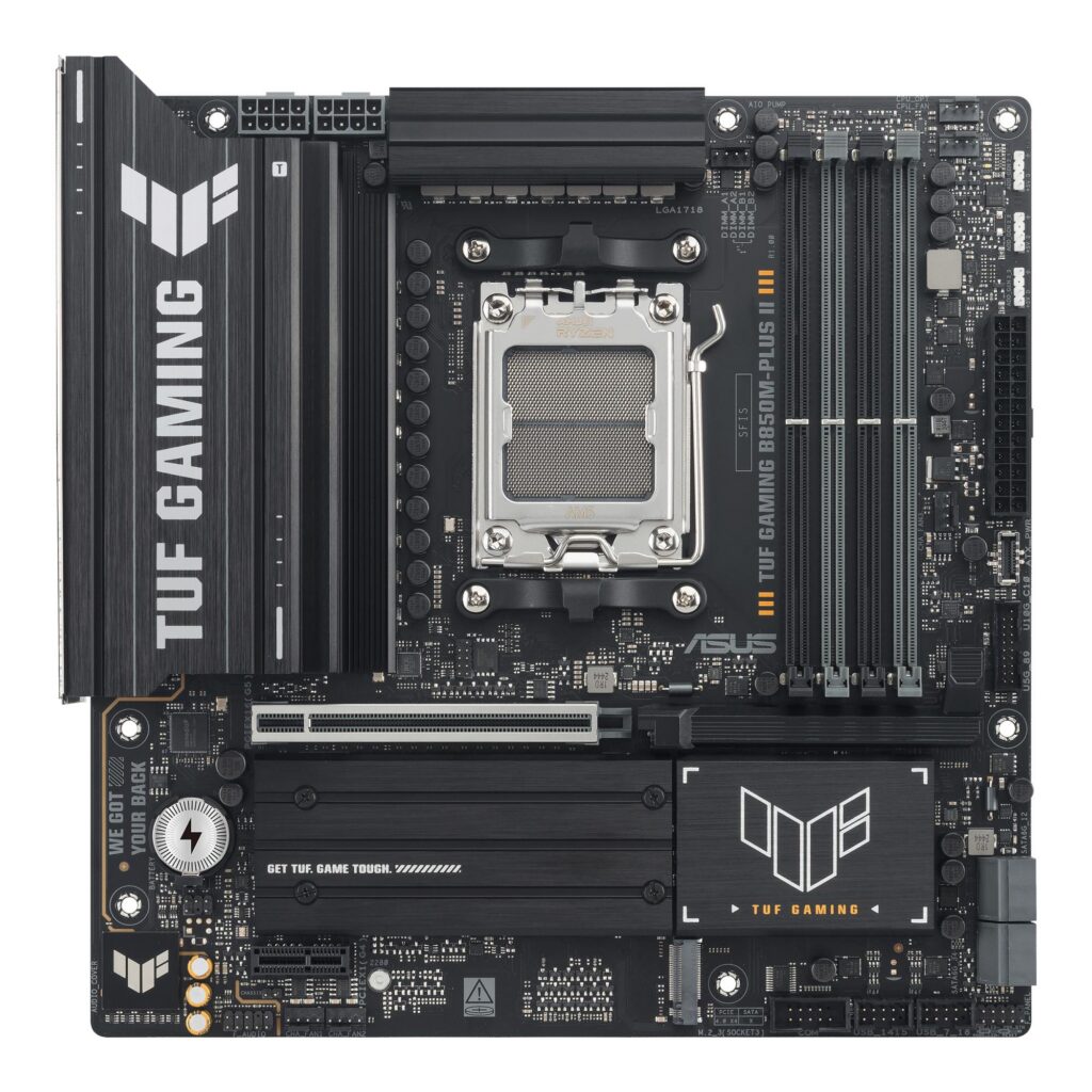 Emaplaat|ASUS|AMD B850|SAM5|Micro-ATX|Memory DDR5|Memory slots 4|TUFGAM&...