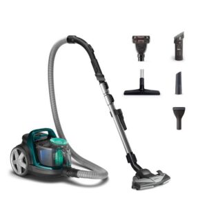 Vacuum Cleaner|PHILIPS|Bagless|900 Watts|Capacity 1.5 l|Noise 77 dB|Dark Grey|Weight 5.3 kg|FC9556/09