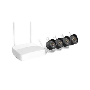 WRL KAAMERA 3MP SECURITY KIT/4CH HD K4W-3TC TENDA