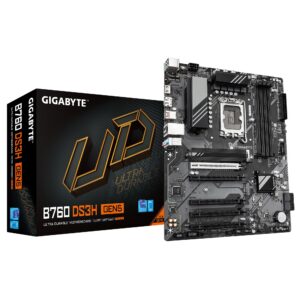 Emaplaat|GIGABYTE|Intel B760 Express|LGA1700|ATX|Memory DDR5|Memory slo...