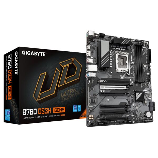 Emaplaat|GIGABYTE|Intel B760 Express|LGA1700|ATX|Memory DDR5|Memory slo...