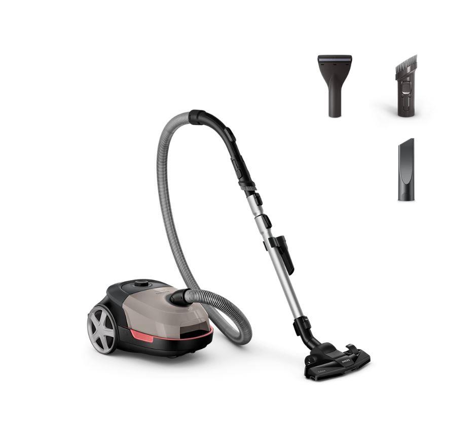 Vacuum Cleaner|PHILIPS|Bagged|900 Watts|Capacity 4 l|Noise 77 dB|Beige|W...