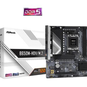 Emaplaat|ASROCK|AMD B650|SAM5|Micro-ATX|Memory DDR5|Memory slots 2|1xPC...