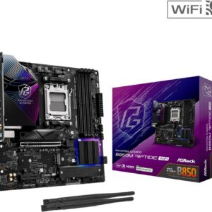 Emaplaat|ASROCK|AMD B850|SAM5|Micro-ATX|Memory DDR5|Memory slots 4|1xHD...