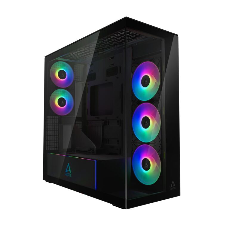 Case|ARCTIC|Xtender VG (Mirror Black)|Case product features Transparent ...