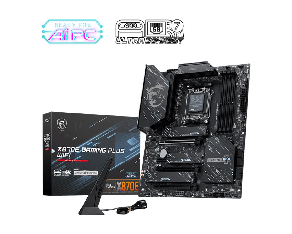 Emaplaat|MSI|AMD X870E|SAM5|ATX|Memory DDR5|X870EMänguriPLUSWIFI