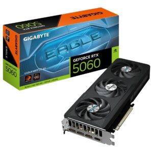 Videokaart|GIGABYTE|NVIDIA|GeForce RTX 5060|2550 MHz|8 GB|GDDR7|128 b...