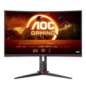 LCD Monitor|AOC|C27G2Z3/BK|27″|Mänguri/Curved|Panel VA|1920×10...