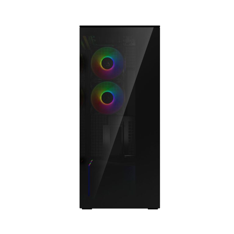 Case|ARCTIC|Xtender VG (Black)|Case product features Transparent panel|N...
