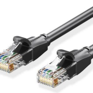 PATCH KAABEL CAT.6 UTP/0.5M BLACK IBEBD VENTION
