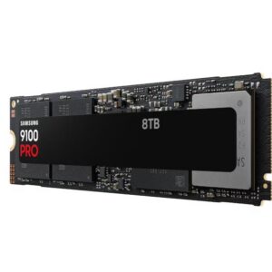 SSD|SAMSUNG|9100 PRO|8TB|M.2|NVMe|TLC|Write speed 13400 MBytes/sec|Read speed 14800 MBytes/sec|3.88mm|TBW 4800 TB|MZ-VAP8T0BW