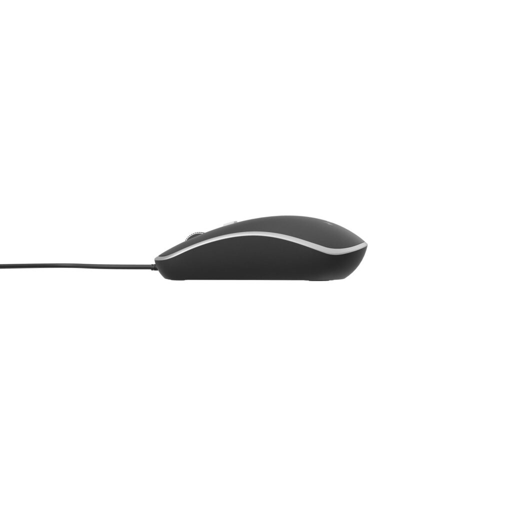 Hiir USB OPTICAL BLACK/SILVER/MUS-4B-06-BS GEMBIRD