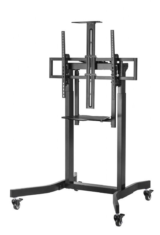 TV SET ACC FLOOR STAND 55-100″/HEIGHT ADJ TVS-100T-01 GEMBIRD