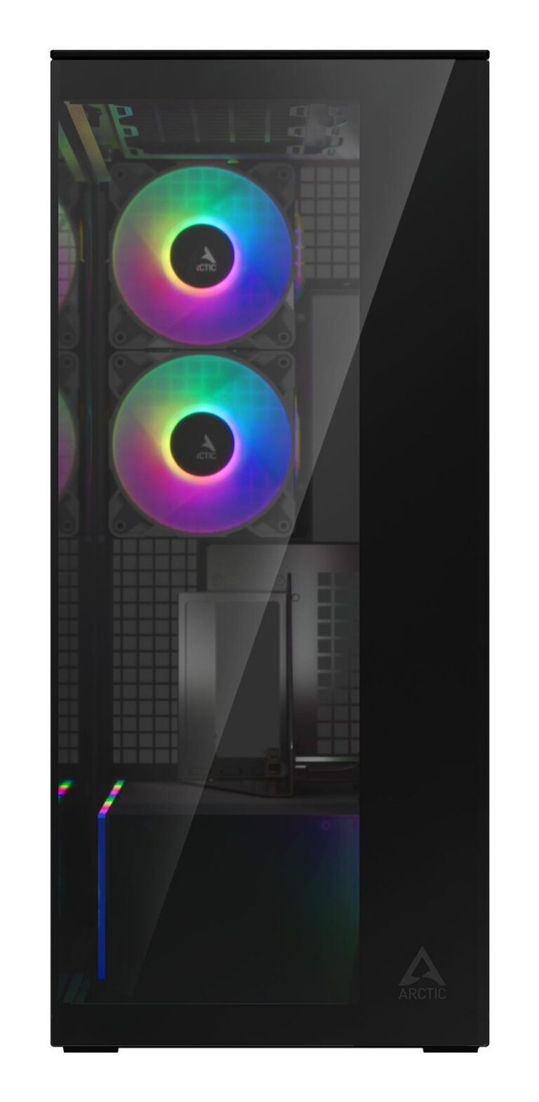 Case|ARCTIC|Xtender VG (Mirror Black)|Case product features Transparent ...