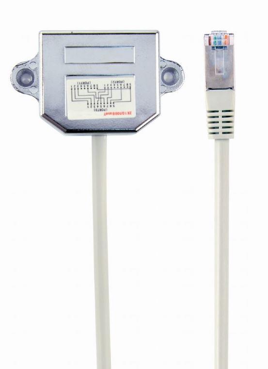 KAABEL RJ45 DUAL SPLITTER/NCA-SP-02 GEMBIRD