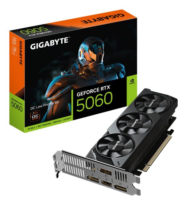 Videokaart|GIGABYTE|NVIDIA GeForce RTX 5060|8 GB|GDDR7|128 bit|PCIE 5...