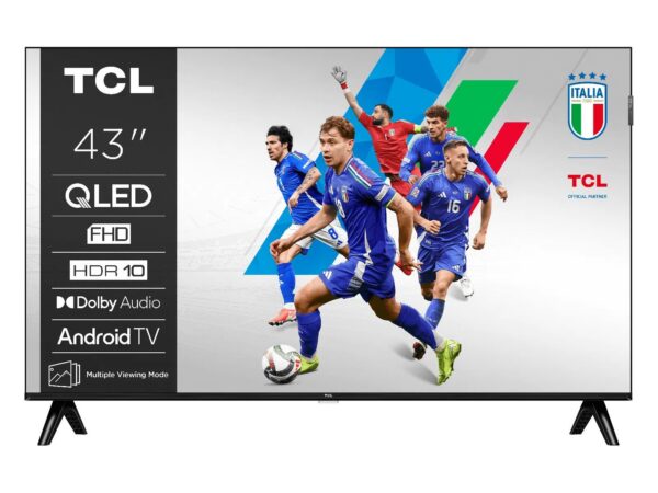 Televiisor|TCL|43 “|Full HD|16:9|QLED|43V5C