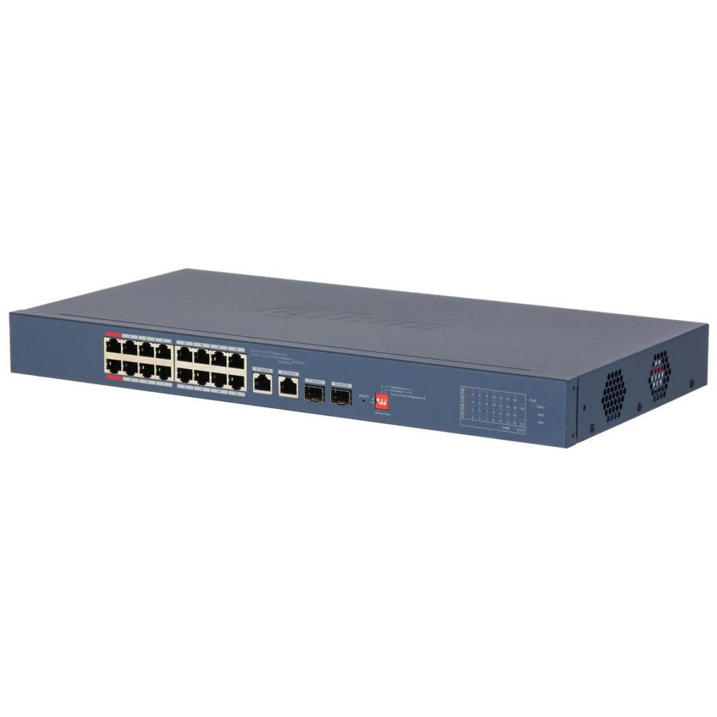 Switch|DAHUA|DH-CS4218-16ET-190|Type L2|PoE ports 16|190 Watts|CS4218-16...