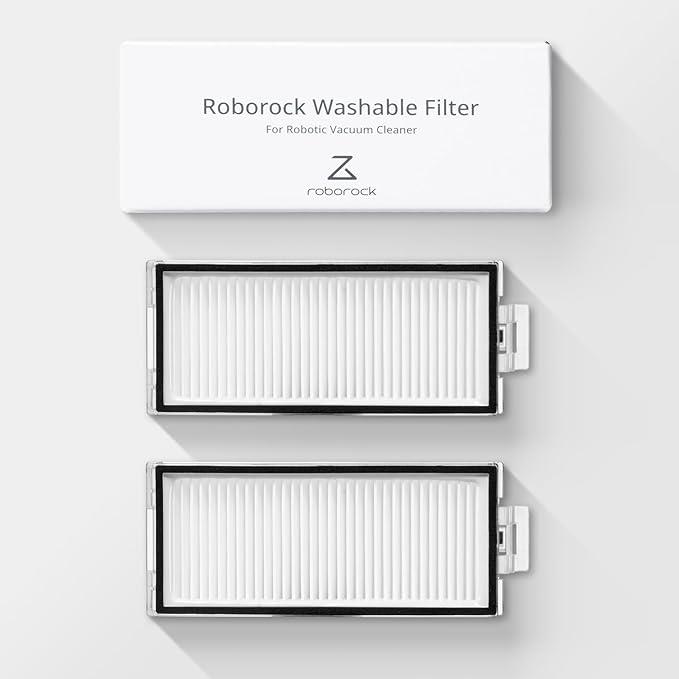 VACUUM ACC WASHABLE FILTER/WHITE 2PACK 8.02.0444 ROBOROCK