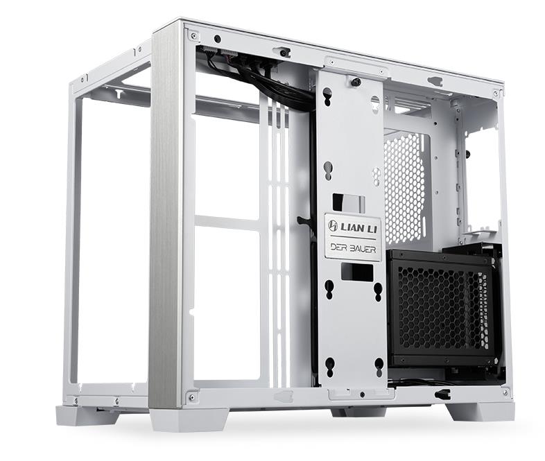 Case|LIAN LI|O11 DYNAMIC MINI|MidiTower|Case product features Transparent panel|ATX|EATX|MicroATX|MiniITX|Colour White|G99.O11DMI-S.00