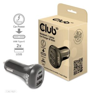 NB CHARGER AUTO/36W CAC-1921 CLUB3D