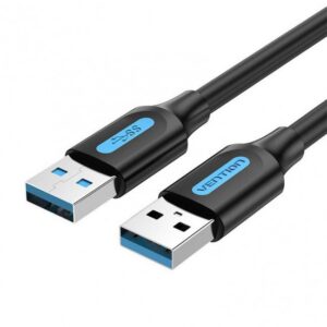 KAABEL USB3.0 MALE TO MALE/1.5M BLACK CONBG VENTION