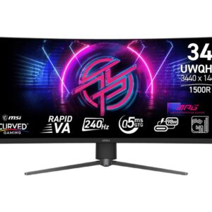 LCD Monitor|MSI|34 "|3440 x 1440 pixels|Native aspect ratio 21:9|LCD|MPG346CQRFX24