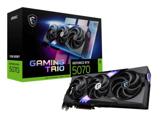 Videokaart|MSI|NVIDIA GeForce RTX 5070|12 GB|GDDR7|192 bit|PCIE 5.0 1...