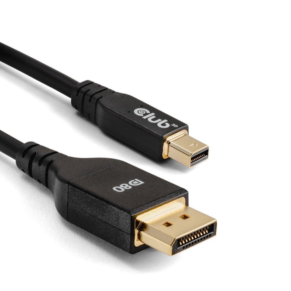 CABLE MINI DP TO DP 1M/M/M CAC-1116 CLUB3D
