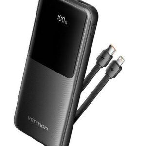 AKUPANK USB 10000MAH 22.5W/BLACK FHOB0 VENTION