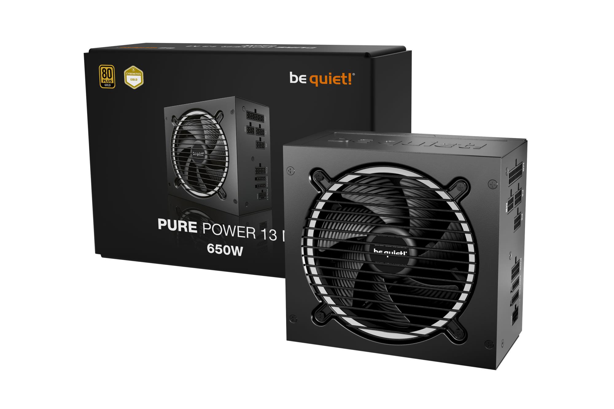 Power Supply|BE QUIET|Pure Power 13m|650 Watts|Efficiency 80 PLUS GOLD|P...