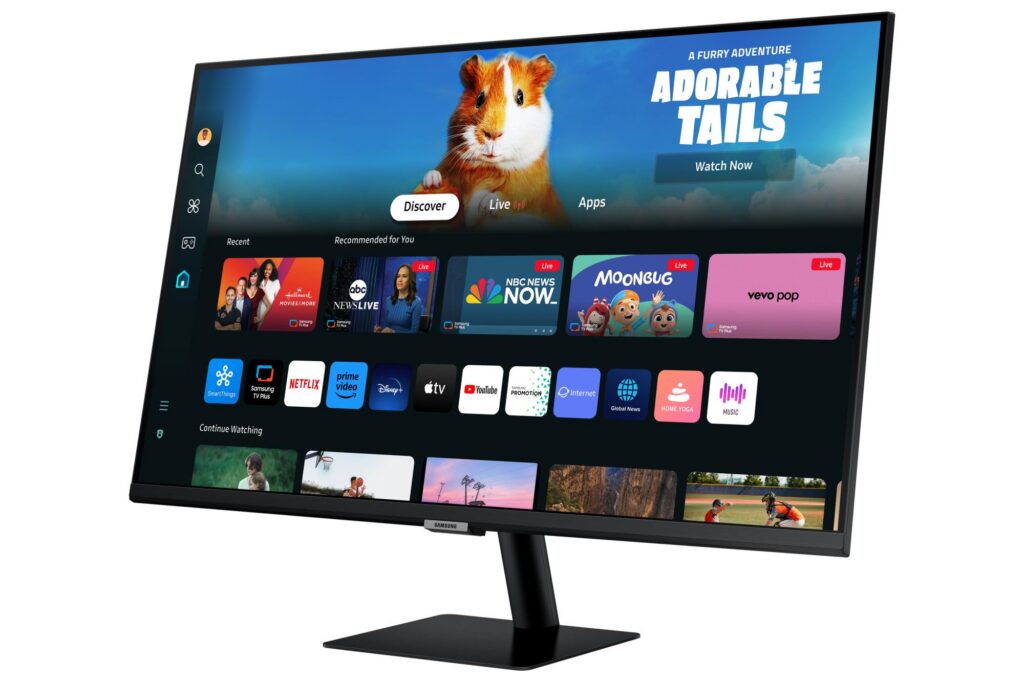 LCD Monitor|SAMSUNG|27″|TV Monitor/Smart|Panel VA|1920×1080|1...