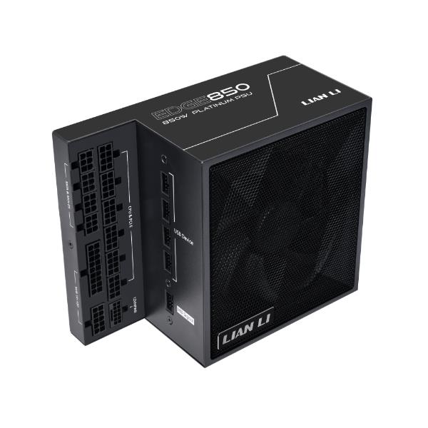 Toiteplokk|LIAN LI|EDGE850|850 Watts|Efficiency 80 PLUS PLATINIUM|PFC &#...