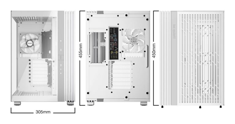 Case|BE QUIET|LIGHT BASE 600 LX|Tower|ATX|MicroATX|MiniITX|Colour White|...