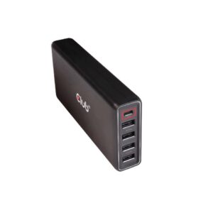 MOBILE CHARGER WALL 5P + KAABEL/USB 111W CAC-1903EU CLUB3D