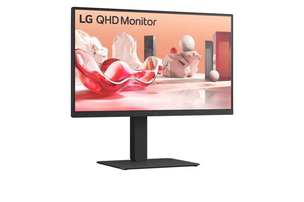 LCD Monitor|LG|27BA75QB-B|27″|Panel IPS|2560×1440|16:9|100Hz|Matte|Speakers|Swivel|Pivot|Height adjustable|Tilt|Colour Black|27BA75QB-B