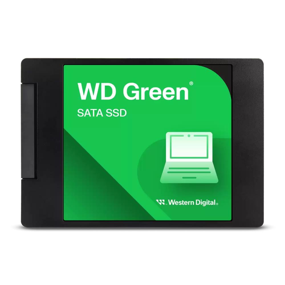 SSD|WESTERN DIGITAL|Green|1TB|SATA 3.0|SLC|Read speed 545 MBytes/sec|2,5...
