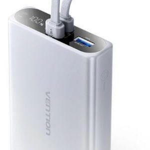 AKUPANK USB 10000MAH 22.5W/GRAY FHZM0 VENTION