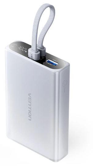 AKUPANK USB 10000MAH 22.5W/GRAY FHZM0 VENTION
