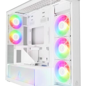 Case|ARCTIC|Xtender VG (White)|Case product features Transparent panel|Not included|Colour White|ACPCC00017A