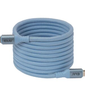 KAABEL USB-C TO USB-C 2M/MAGNETIC BLUE CAC-3030 CLUB3D